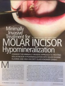 Minimally Invasive Treatment for Molar Incisor Hypomineralization